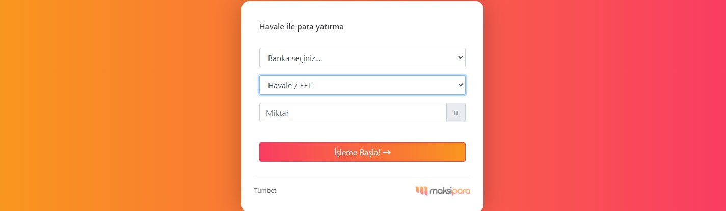 Havale Ödeme Yöntemi