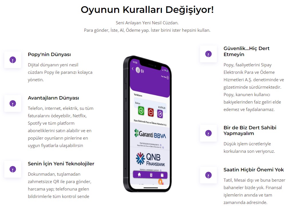 Popypara Cüzdan